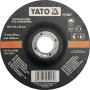 Yato Tarcza Do Szlifowania Metalu Wypukła Inox 125X6,0X22Mm  5947