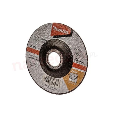 Tarcza Do Metalu 115 X 1,2 X 22,2Mm Inox Wypukła