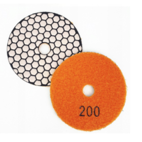 TARCZA DO SZLIFOWANIA GRESU 125mm P200 PLASTER MIODU