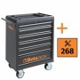 Beta Wózek Narzędziowy 6 Szuflad 268El. Bw2400/C04Box/268