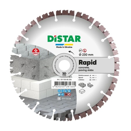 Distar Tarcza Diamentowa Rapid 230 X 2,4/1,5 X 10 X 22,23-16