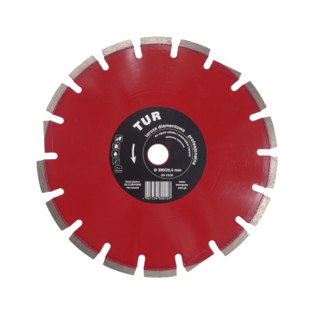 Tarcza diamentowa TUR In Corpore do asfaltu i betonu