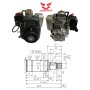 Silnik Zongshen Nh150H 149Cc 4,0 Poziomy Wał