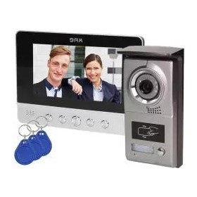 ORNO ZESTAW WIDEODOMOFONOWY 7" Z CZYTNIKIEM BRELOKÓW CHARON