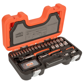 BAHCO ZESTAW KLUCZY SLIM  91el. 3/8" 1/4"