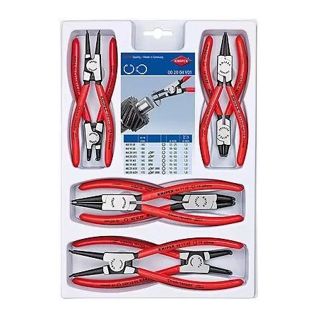 KNIPEX SZCZYPCE DO PIERŚĆIENI SEG. 8el.