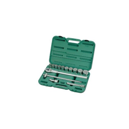 HONITON ZESTAW KLUCZY 14  ELEMENTÓW   3/4" NASADKI 12-KĄTNE 6214