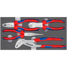 KNIPEX ZESTAW SZCZYPIEC 4el. /PIANKA