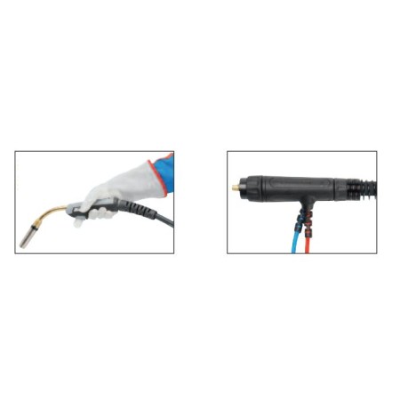 UCHWYT SPAWALNICZY WELDLINE MIG/MAG WMT 500W 5m CHŁODZONY CIECZĄ