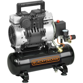 BLACK&DECKER SPRĘŻARKA BEZOLEJ. 6L /1KM/ 8BAR /0,75KW /  BARDZO CICHY
