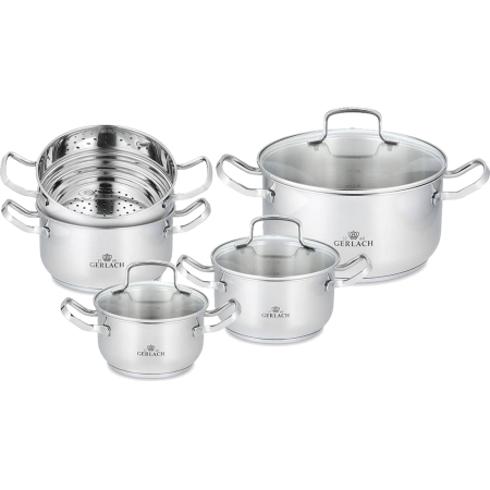 GERLACH.ZESTAW GARNKÓW SIMPLE  9el.