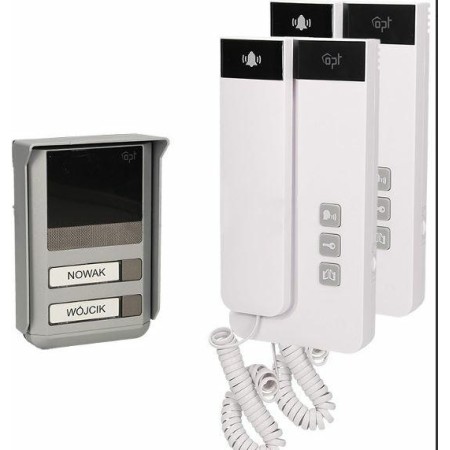 ORNO ZESTAW DOMOFONOWY 2-RODZINNY, 2-ŻYŁOWY SALEM MULTI