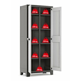 KETER SZAFA NARZĘDZIOWA Z PÓŁKAMI TITAN 80x44x182 cm