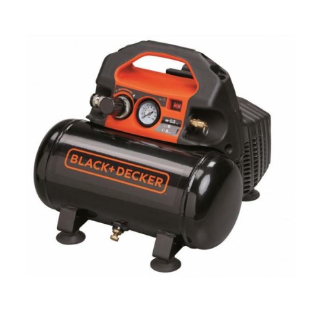 BLACK&DECKER SPRĘŻARKA BEZOLEJOWA 6L 0.5KM 8BAR 55 l/min