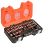 BAHCO ZESTAW KLUCZY  46el   1/4"