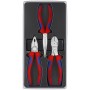 KNIPEX ZESTAW SZCZYPIEC DO PRAC SERWISOWYCH 3szt. 0305180/2615200/7405180