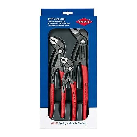 KNIPEX ZESTAW SZCZYPIEC COBRA 3szt 180/250/300mm