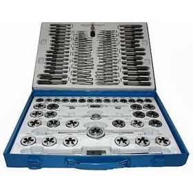 MAR-POL GWINTOWNIKI + NARZYNKI KOMPLET 110elem.