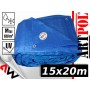 PLANDEKA NIEBIESKA 65g 15 x 20m