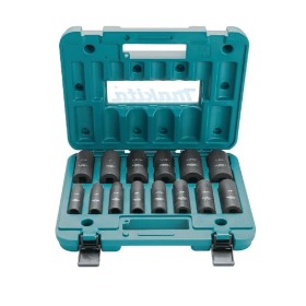 NASADKI UDAROWE DŁUGIE 14 elem. 1/2" 10-32mm    E-16586