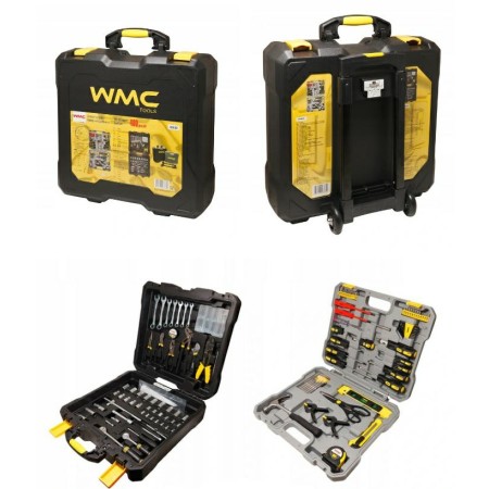 ZESTAW KLUCZY  400el./WALIZKA NA KÓŁKACH /WMC