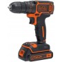 BLACK+DECKER WIERTARKO-WKRĘTARKA 10,8V + AKCESORIA 100 elem.