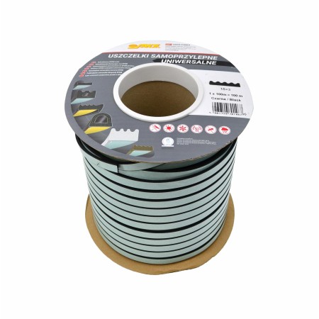 USZCZELKA DGP 15x3 CZARNA 100mb