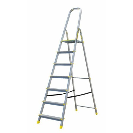 BAYERSYSTEM DRABINA ALUMINIOWA 120kg  7 STOPNI