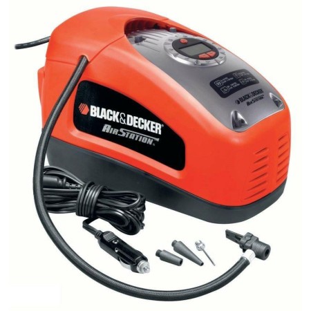 BLACK+DECKER KOMPRESOR / SPRĘŻARKA MINI 12V / 230V 11BAR
