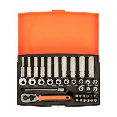 BAHCO ZESTAW NASADEK DŁUGICH/KRÓTKICH 25 EL. SL25L