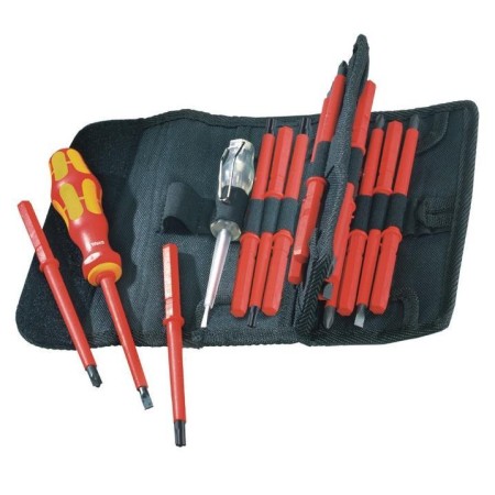 WERA ZESTAW WKRĘTAKÓW RĘKOJEŚĆ + 14 TRZPIENI IZOLOWANYCH + PRÓBNIK KRAFTFORM KOMPAKT