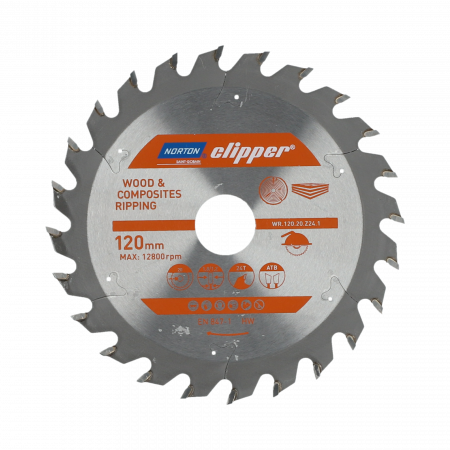 NORTON PIŁA TARCZOWA 355mm x 30mm x 40z DREWNO I KOMPOZYTY ATB (3,2 / 2,4)