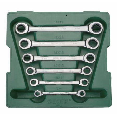 SATA KLUCZ OCZ-OCZ. DWUSTRONNY 6szt Z GRZECHOTKĄ