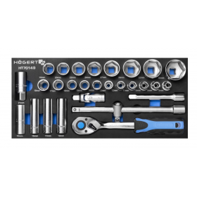 HOGERT ZESTAW KLUCZY   28el.  / WKŁAD EVA