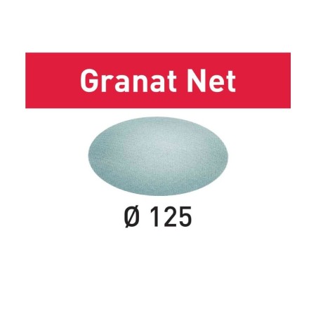 Festool Materiały ścierne z włókniny Granat Net STF D125 P100