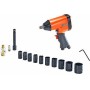 BLACK&DECKER KLUCZ UDAROWY PNEUMATYCZNY 1/2"+ NASADKI 10szt