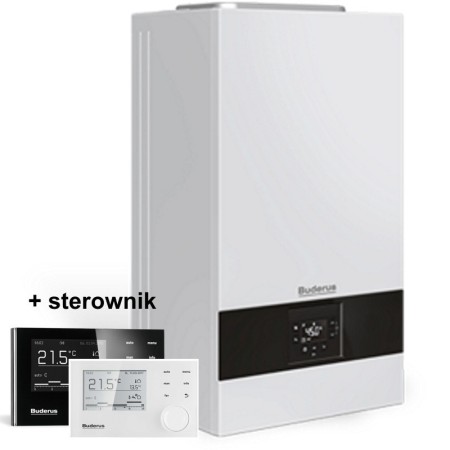 Gazowy kocioł kondensacyjny jednofunkcyjny Buderus GB122i 20 kW RC310
