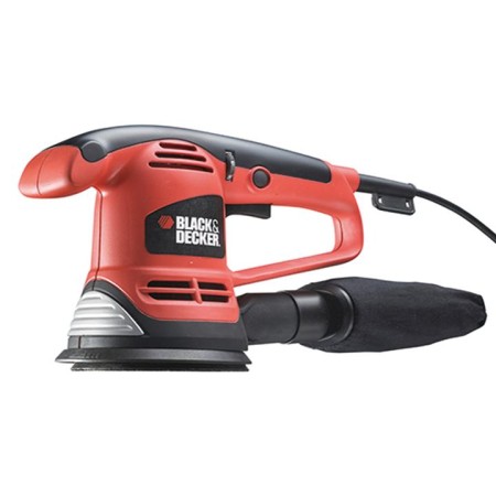 BLACK+DECKER SZLIFIERKA MIMOŚRODOWA 125mm 480W WALIZKA KA191EK