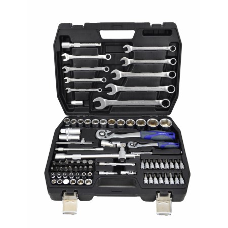 ADLER ZESTAW KLUCZY  1/2"-1/4" 82el.