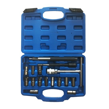 SATRA ZESTAW FREZÓW DO GNIAZD WTRYSKIWACZY 17szt.