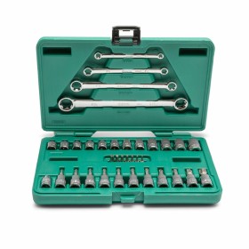 SATA ZESTAW KLUCZY  TORX 35el 1/4" 3/8 WALIZKA