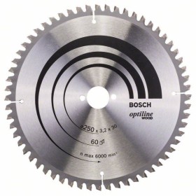 Bosch Tarcza pilarska do ukośnic Optiline Wood 250 x 30 x 60 Z