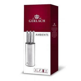 GERLACH.ZESTAW NOŻY W BLOKU  5szt. AMBIE