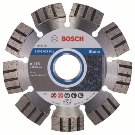 Bosch tarcza diamentowa tnąca Best STONE 115