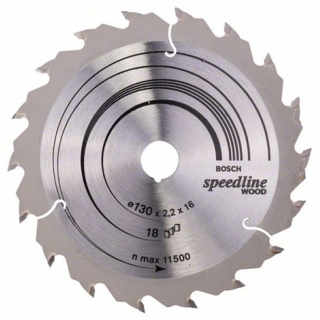 Bosch tarcza pilarska Speedline Wood 130 mm, Z18