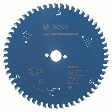 Bosch tarcza pilarska Expert for High Pressure Laminate 190-20-56 z