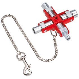 KNIPEX KLUCZ WIELOFUNKCYJNY DO SZAF STERUJĄCYCH/ROZDZIELNI