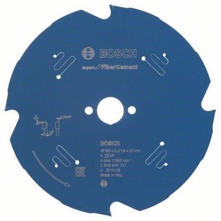 Bosch tarcza pilarska Expert for Fiber Cement Bosch 160-20-4 z