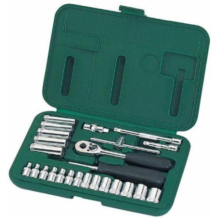 SATA ZESTAW KLUCZY  36el  1/4" WALIZKA