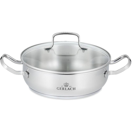 GERLACH.GARNEK Z POKRYWKĄ 24cm SIMPLE